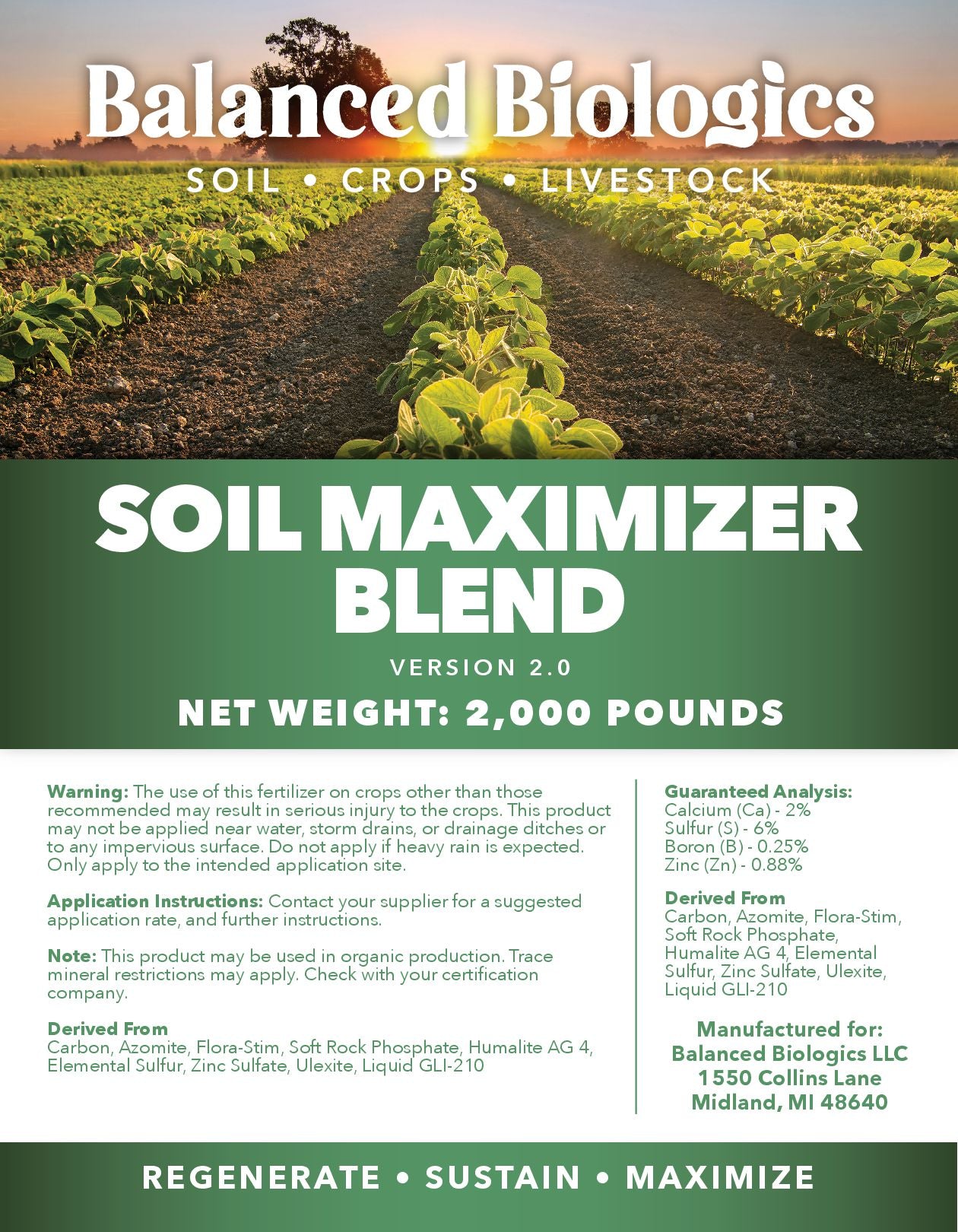 Soil Maximizer