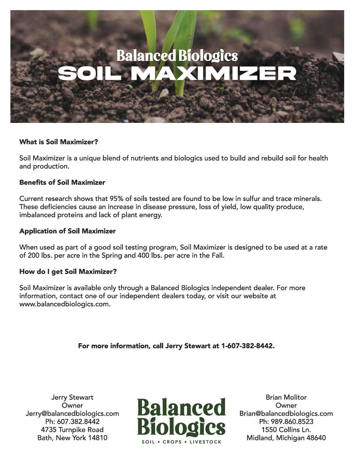Soil Maximizer